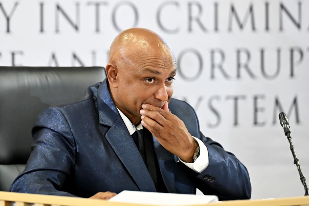 Govender struggles to explain millions in payments at Madlanga Commission