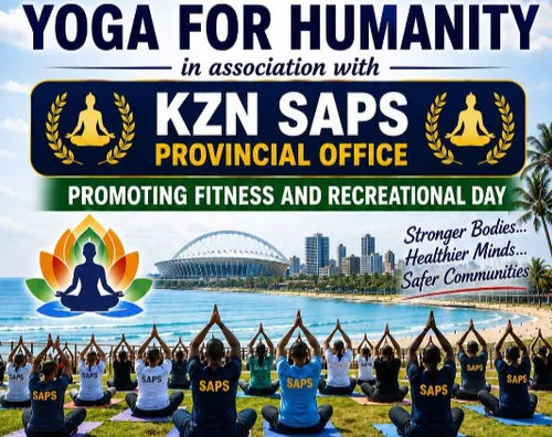 KZN SAPS and Sivananda Foundation join forces for Yoga for Humanity initiative