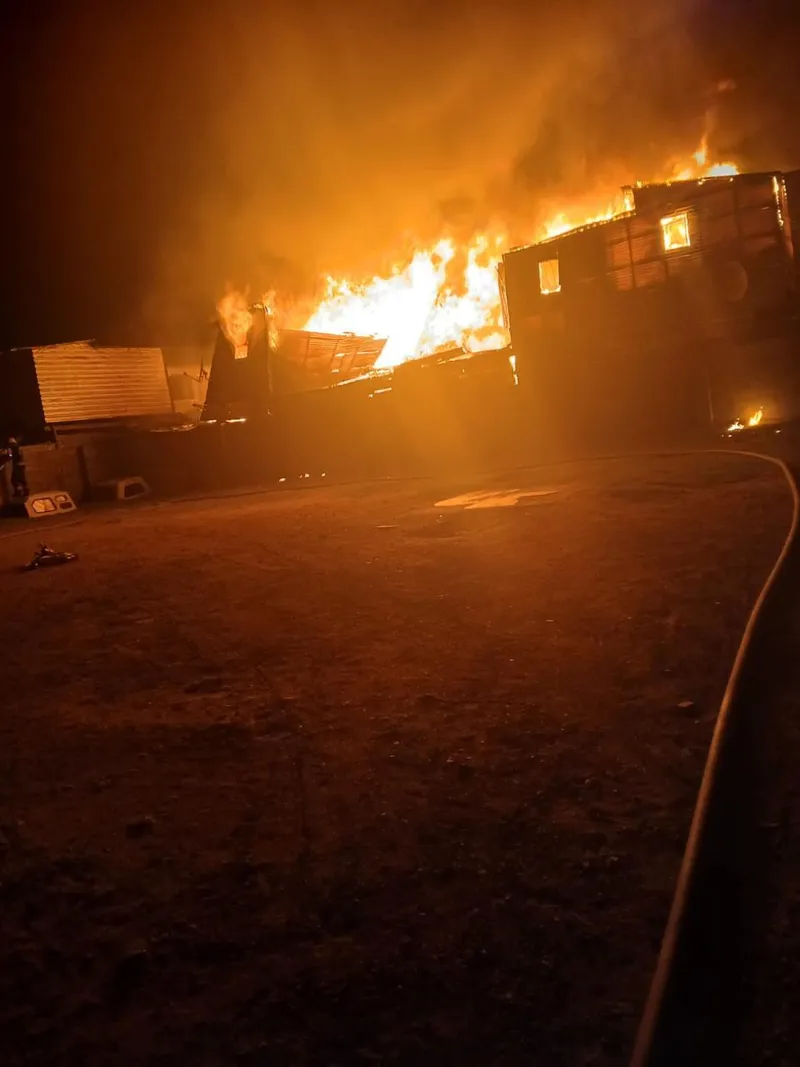 Overnight fire leaves dozens homeless in Joe Slovo settlement