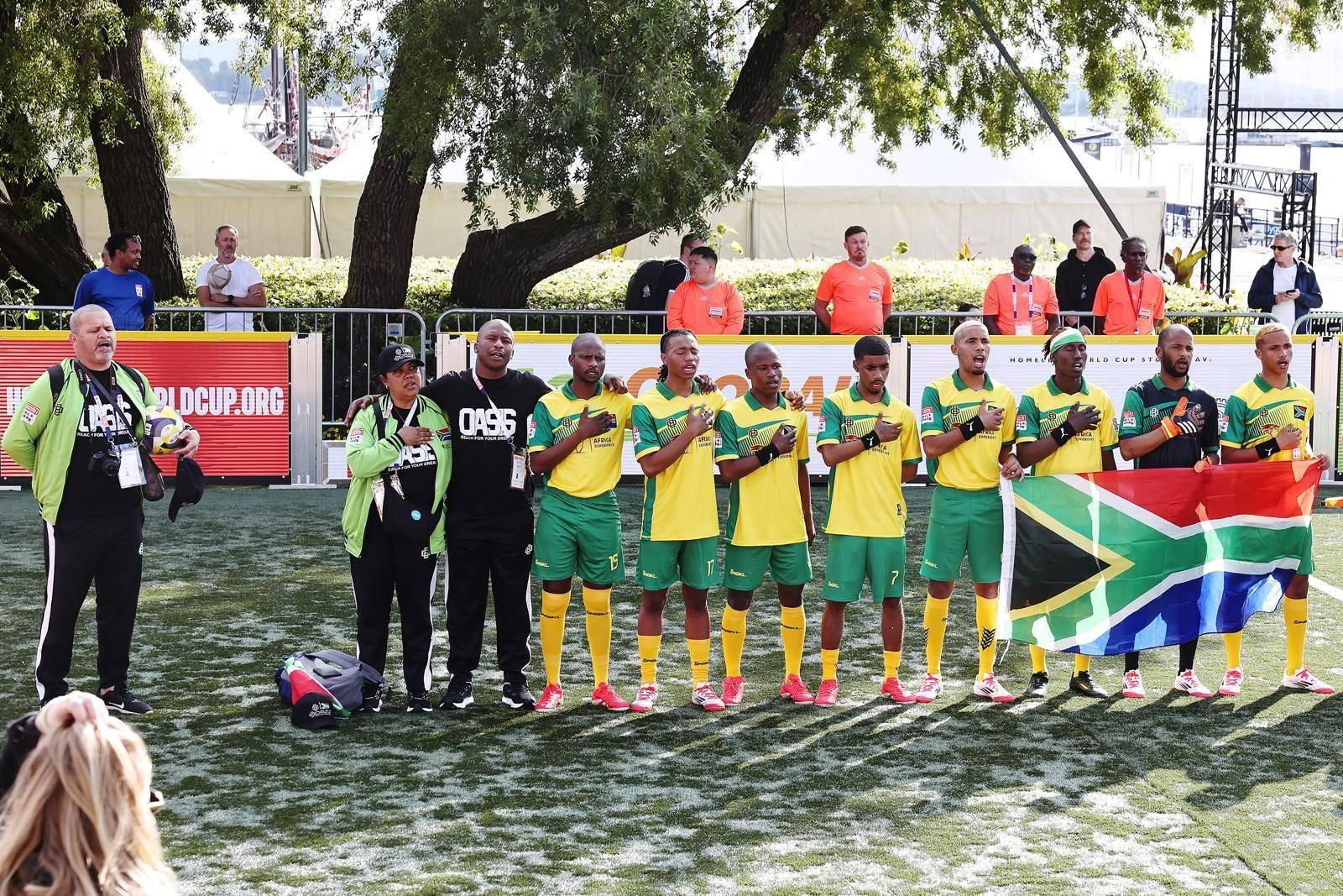 South African Homeless World Cup Team into the Norway Top 8