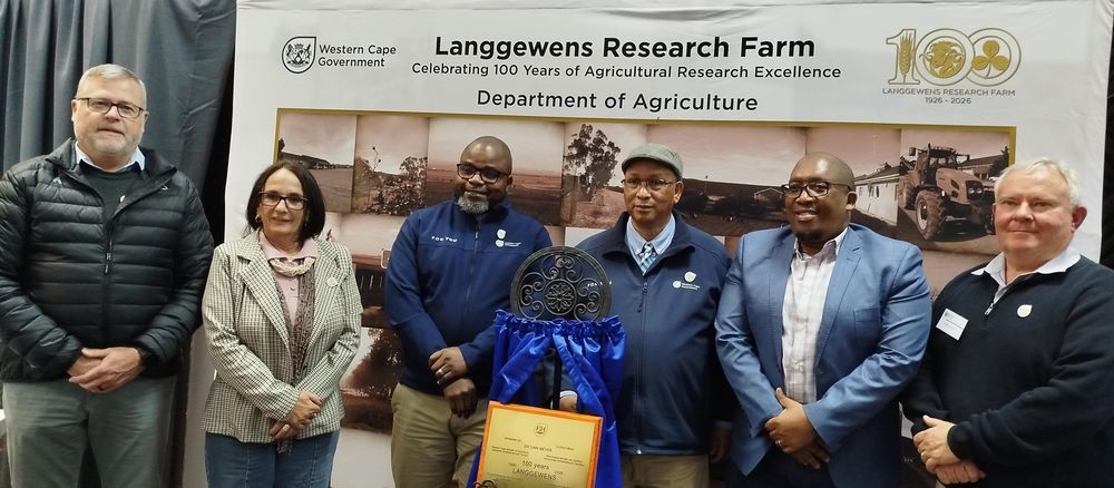 Langgewens Research Farm marks 100 years of agricultural research