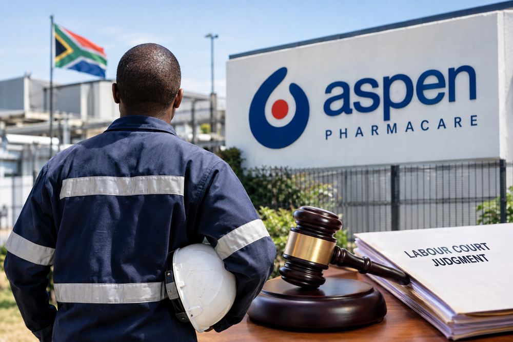 Aspen worker dismissed for picketing during lunch reinstated with back pay after 10-year legal battle - IOL