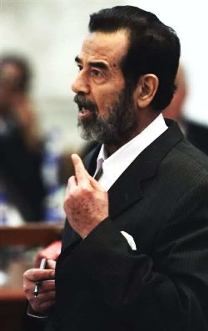 Saddam lashes out at US 'occupiers'