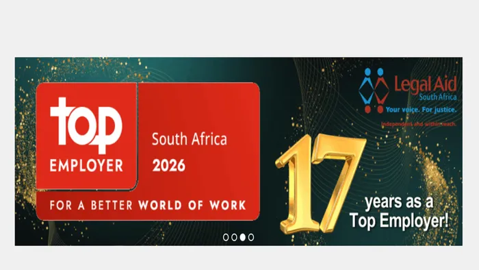 A banner on Legal Aid's website.