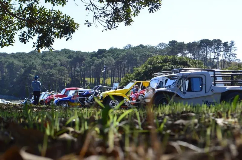 Join the Beach Buggies for a scenic cruise through False Bay
