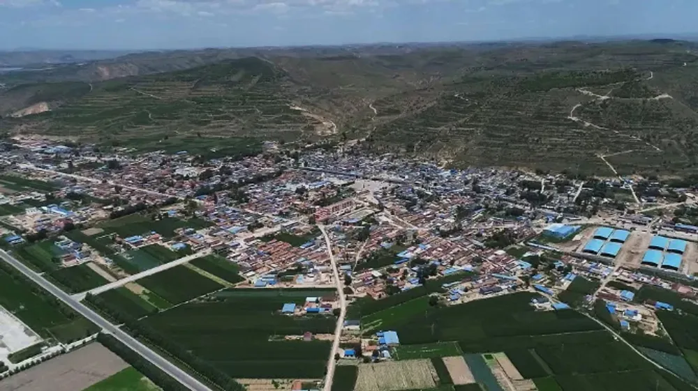 Xiji county in Ningxia Hui Autonomous Region