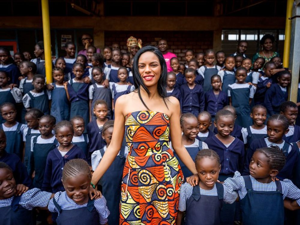 Philanthropist, model Noella Coursaris Musunka on mission to educate, empower DRC women