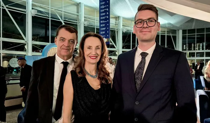 THE View Boutique Hotel & Spa’s George Lithgow, Joan Lithgow and Dylan Lategan