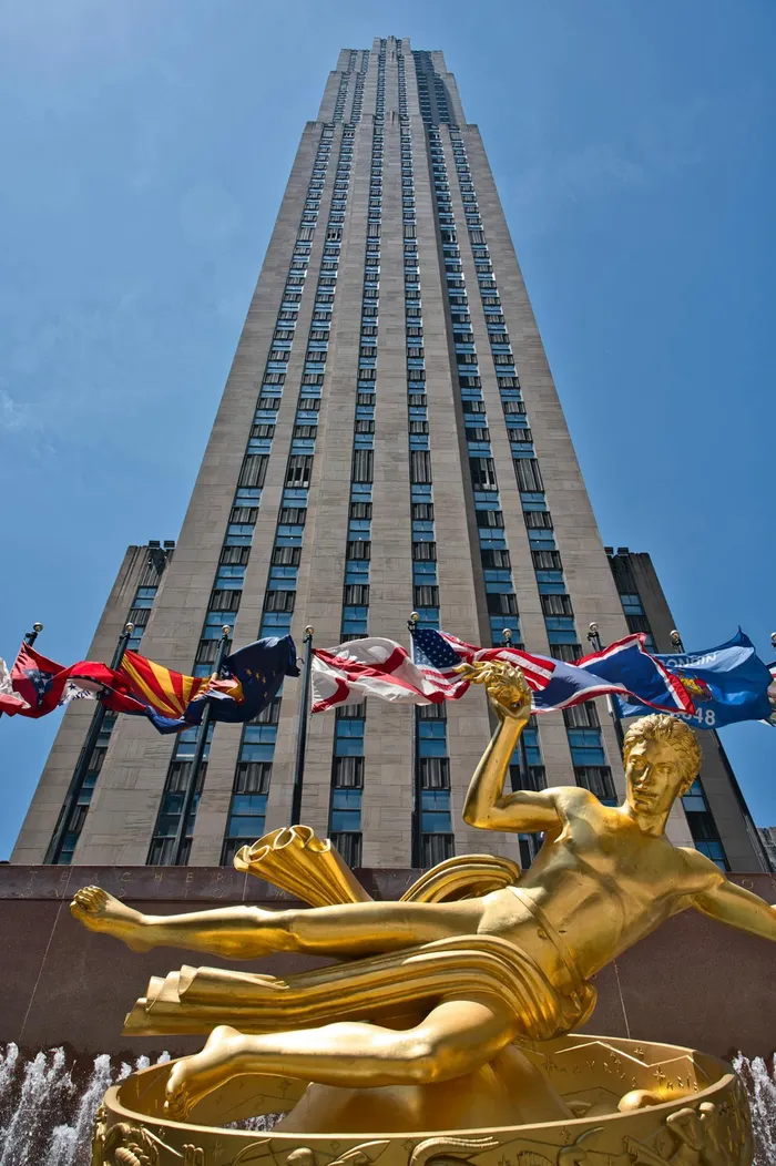 Rockefeller Centre is functioning as an official World Cup Fan Village.