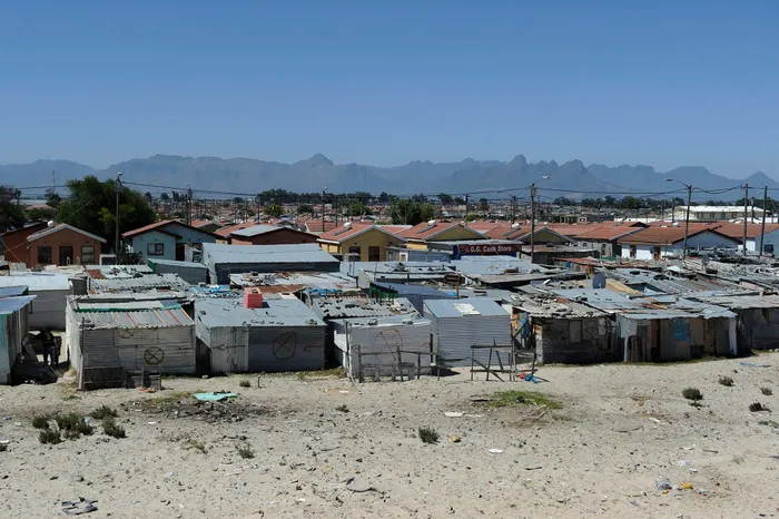 Informal settlement. Picture: Michael Walker Independent Newspapers