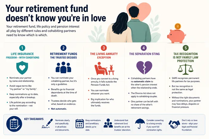 What to know about inheritance for cohabitating couples. 
