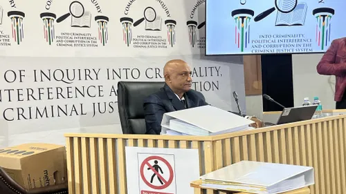 WATCH | KZN Hawks Deena Govender testifies at Madlanga Commission