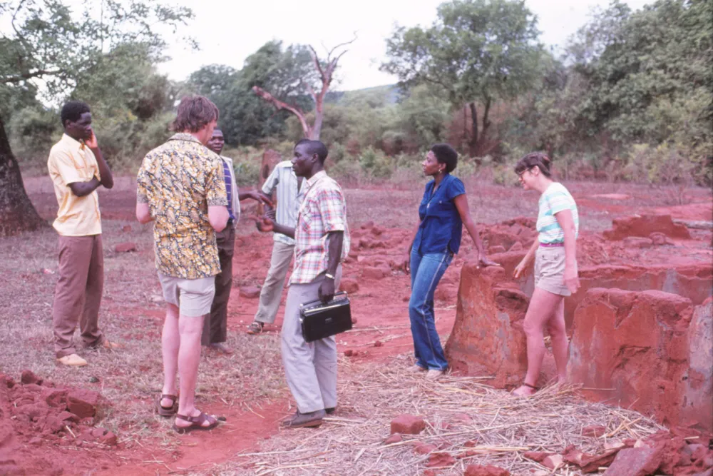 Professor Franco Frescura, seen here at a site in Venda, has gone to great lengths to advance knowledge and understanding of South African architecture, culture and heritage. Picture: Supplied 