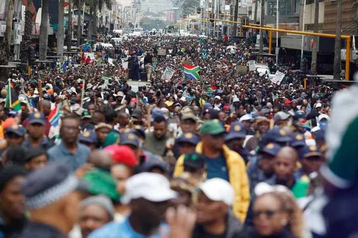 Thousands of March and March supporters took to the streets in Durban on June 30, demanding that illegal immigrants leave the country.
