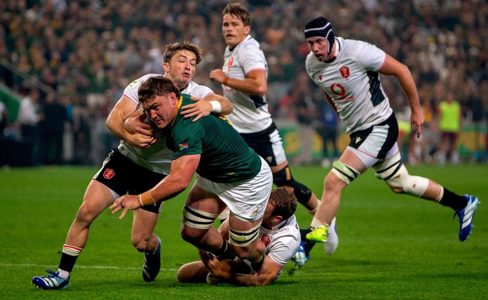 Springboks cruise to dominant 43-0 win over Wales at Kings Park