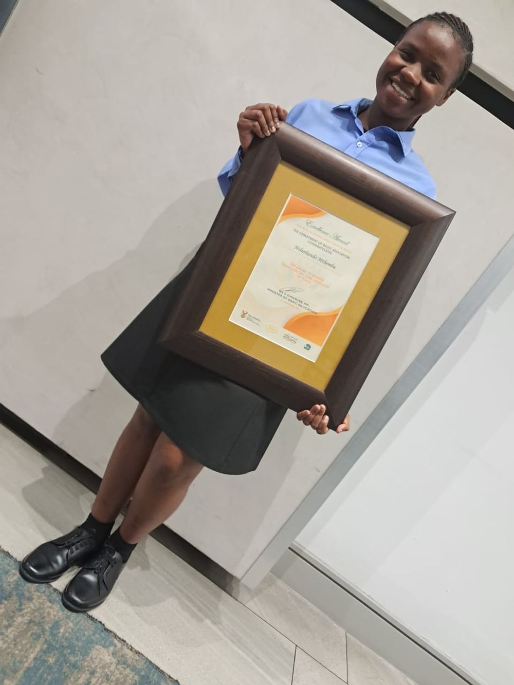 Young deaf woman from KZN tops South African Sign Language in NSC