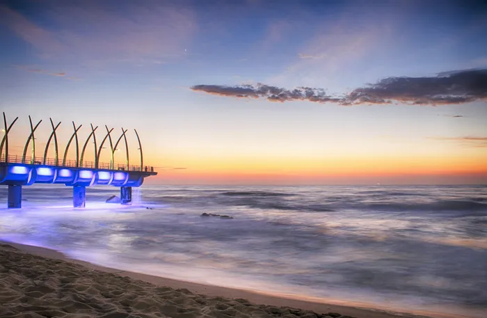 Umhlanga Whalebone Pier has been named as one of the world’s most beautiful piers and is one of the best spots to watch the sunrise in KZN. 
