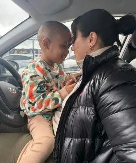 Robyn and her sonshine Creed
