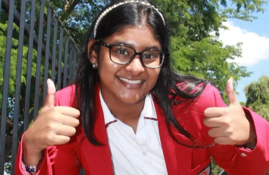 Watch: Ladysmith's Siasha Kumar named top achiever at Klipriver Circuit Excellence Awards