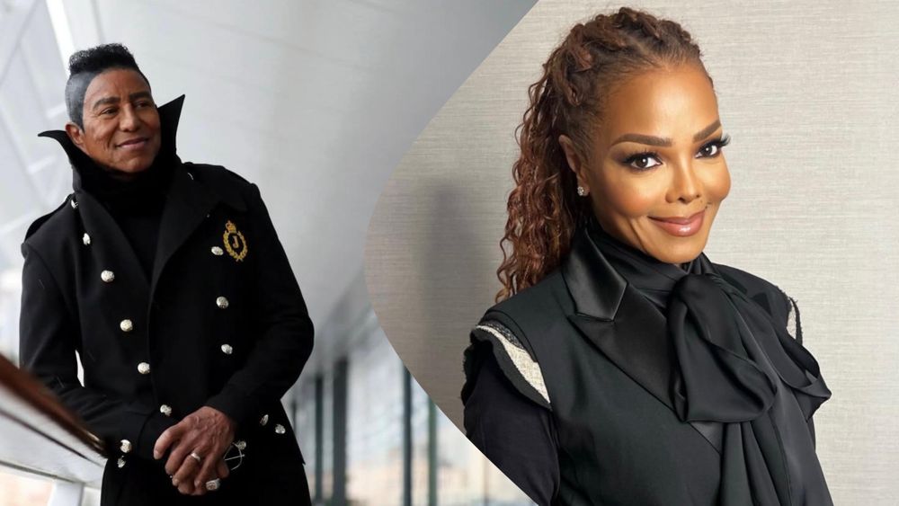 Janet und Jermaine Jackson geraten bei einer privaten Vorführung von ...