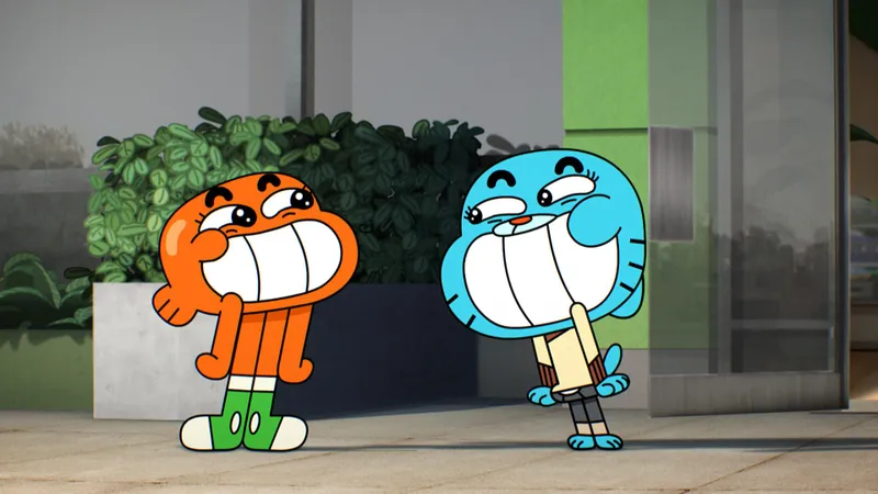 Gumball and Darwin visits Cape Town