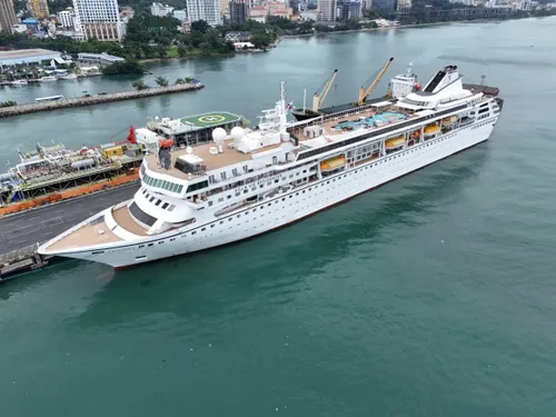 Two hundred 'Cruise for life' passengers stranded in Cambodia after company runs out of money