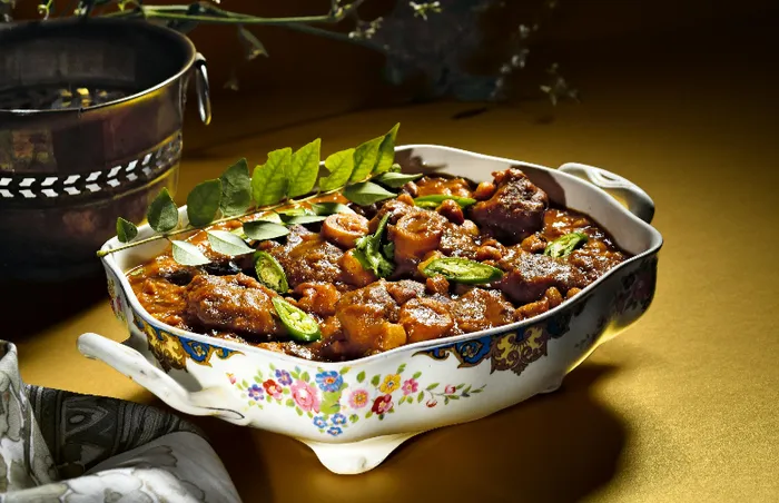 Lamb, samp and beans