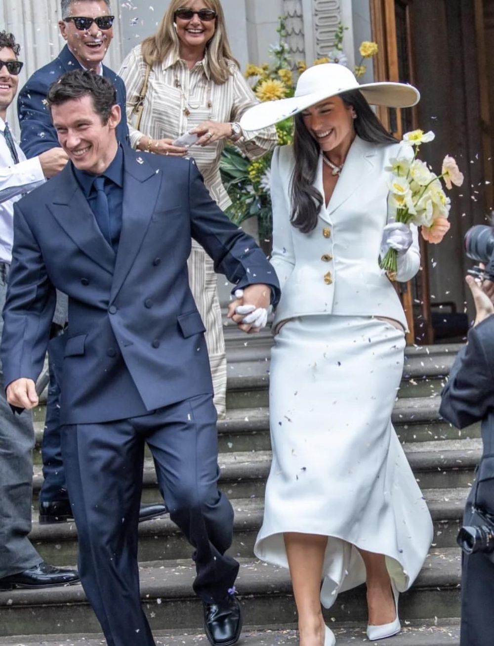 Vuyile Madwantsi|Published 1 minute ago Dua Lipa stuns in old Hollywood-inspired bridal look for secret london wedding to Callum Turner