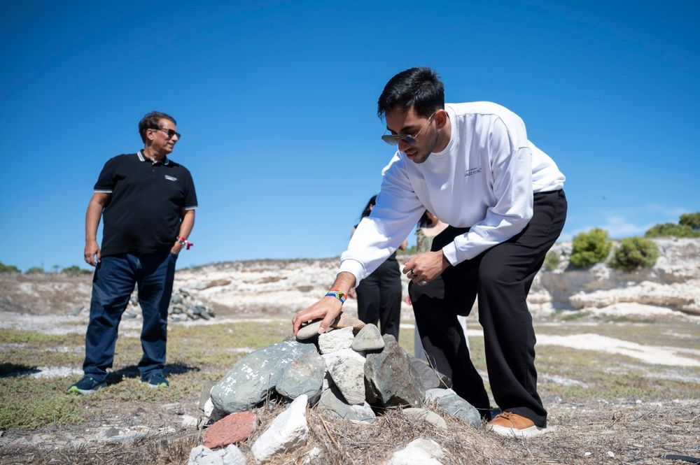 Celebrating history: CTIJF musicians pay tribute at Robben Island