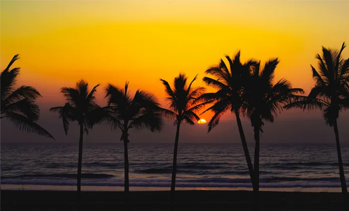 Durban’s famous Golden Mile remains one of the city’s most beloved sunrise experiences.