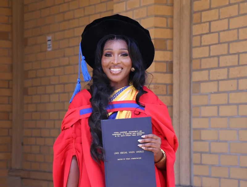 Lindi Sindelo: From cashier to doctorate: A journey of perseverance