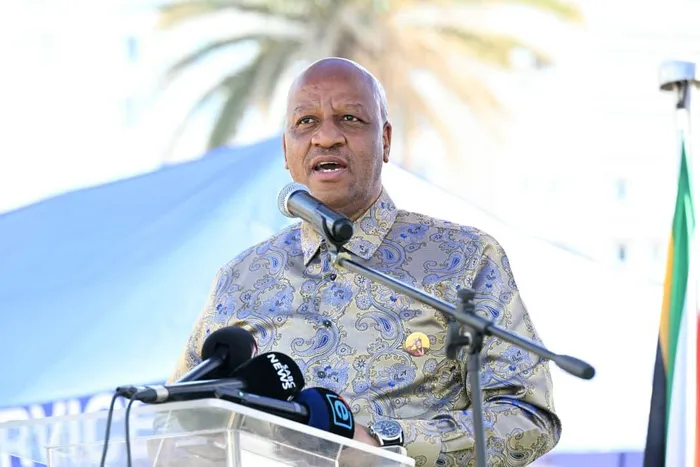 KwaZulu-Natal Premier Thamsanqa Ntuli addressed the media, urging peaceful protests ahead of June 30.