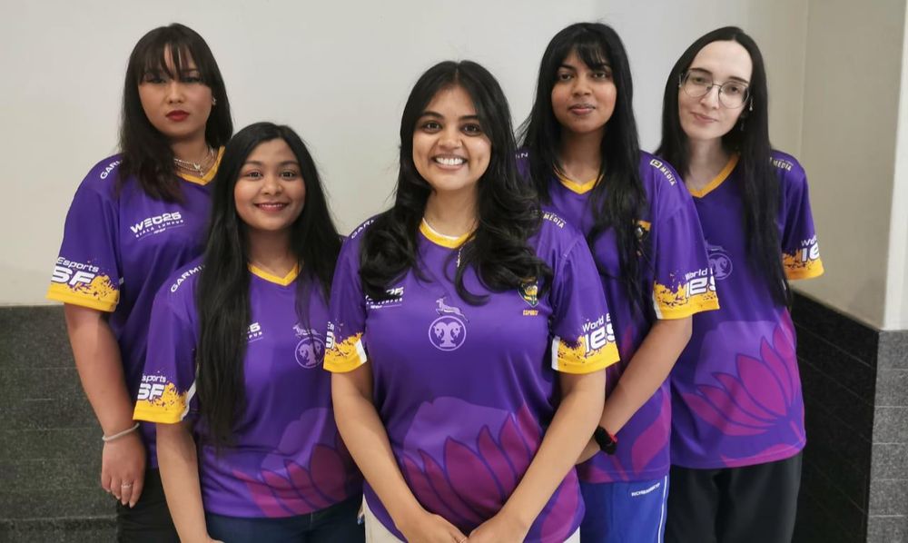 All female gaming team champion GBV awareness at international E-Sports tournament