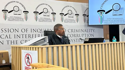 LIVE | 'Crime Intelligence files went to Johnson' Madlanga hears from IDAC investigations head Sesoko