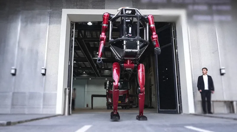 Unitree Robotics unveiled the GD01