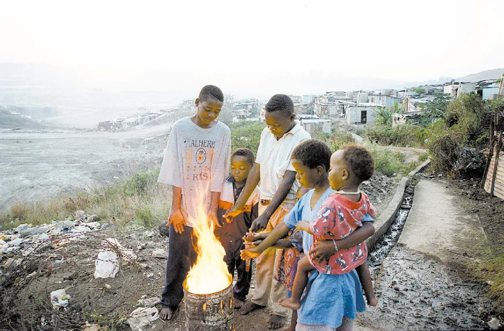 Children from poor households and informal settlements have no access to electricity.