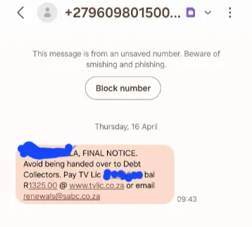  SABC has unleashed debt collectors to chase households