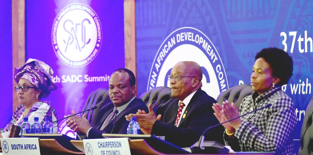 Zuma's 'astute leadership' will take SADC forward – Mswati