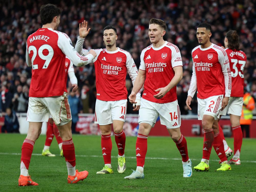 Premier League run-in: Arsenal tested, City surge, United wobble and ...
