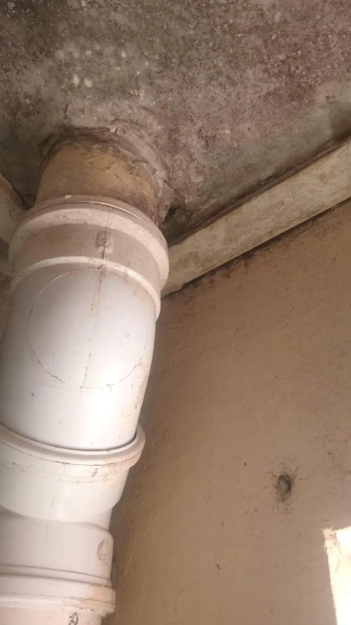 Zuleiga Jaftha said multiple areas in her home are affected by leaks, including damage to her bathroom ceiling.