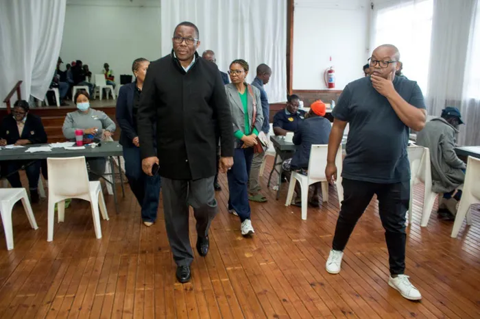 EThekwini Mayor Councillor Cyril Xaba yesterday visited the Sherwood site to assess progress in the processing of Malawian nationals as government intensifies efforts to expedite the deportation process.