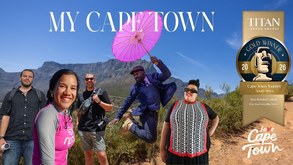 Cape Town Tourism wins Gold at the 2026 TITAN Brand Awards for 'My Cape Town'