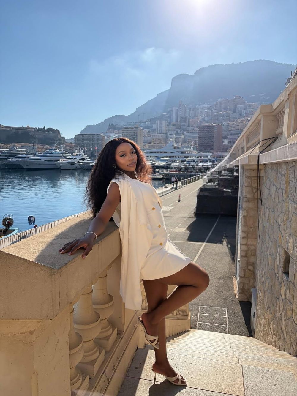 Khosi Twala gushes over Monaco and jokes you might ‘side-eye God a little bit’