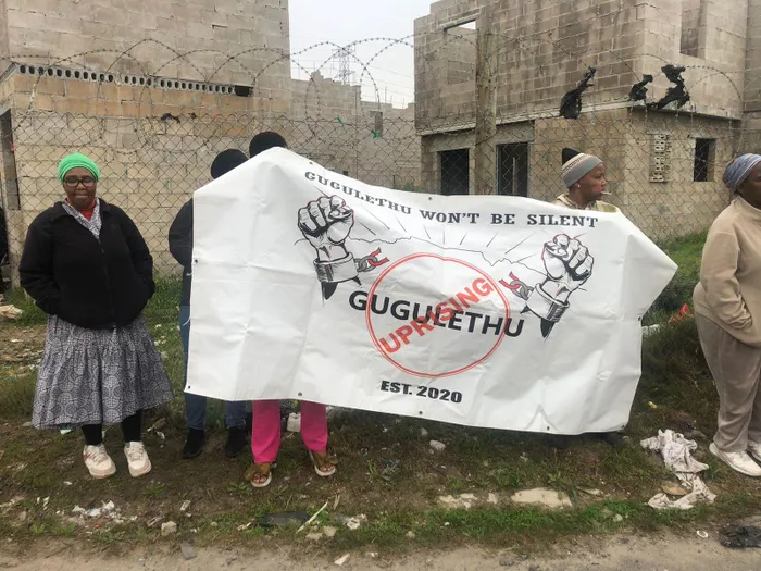 Gugulethu residents said last year in November they were informed that in December  they would move to new houses and were even given keyholders. However, their joy was short lived because that promise has not been fulfilled