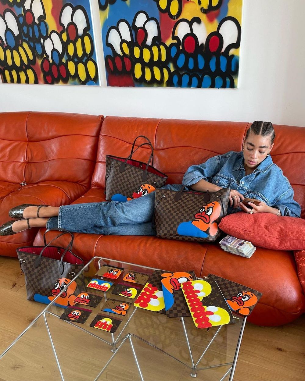Nigerian designer and artist Olaolu Slawn partners with luxury French brand