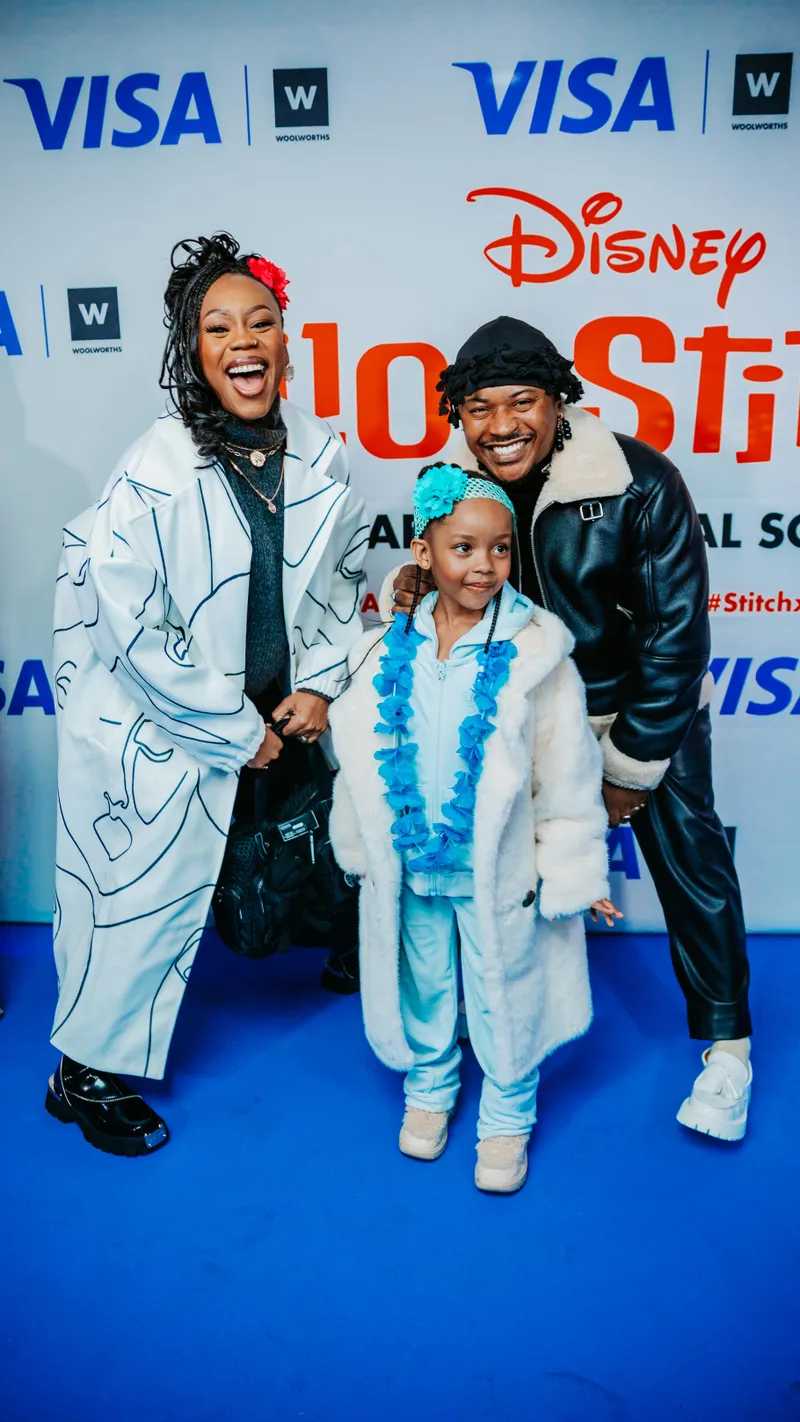Mzansi celebrities and their kids shine at ‘Lilo and Stitch’ premiere"