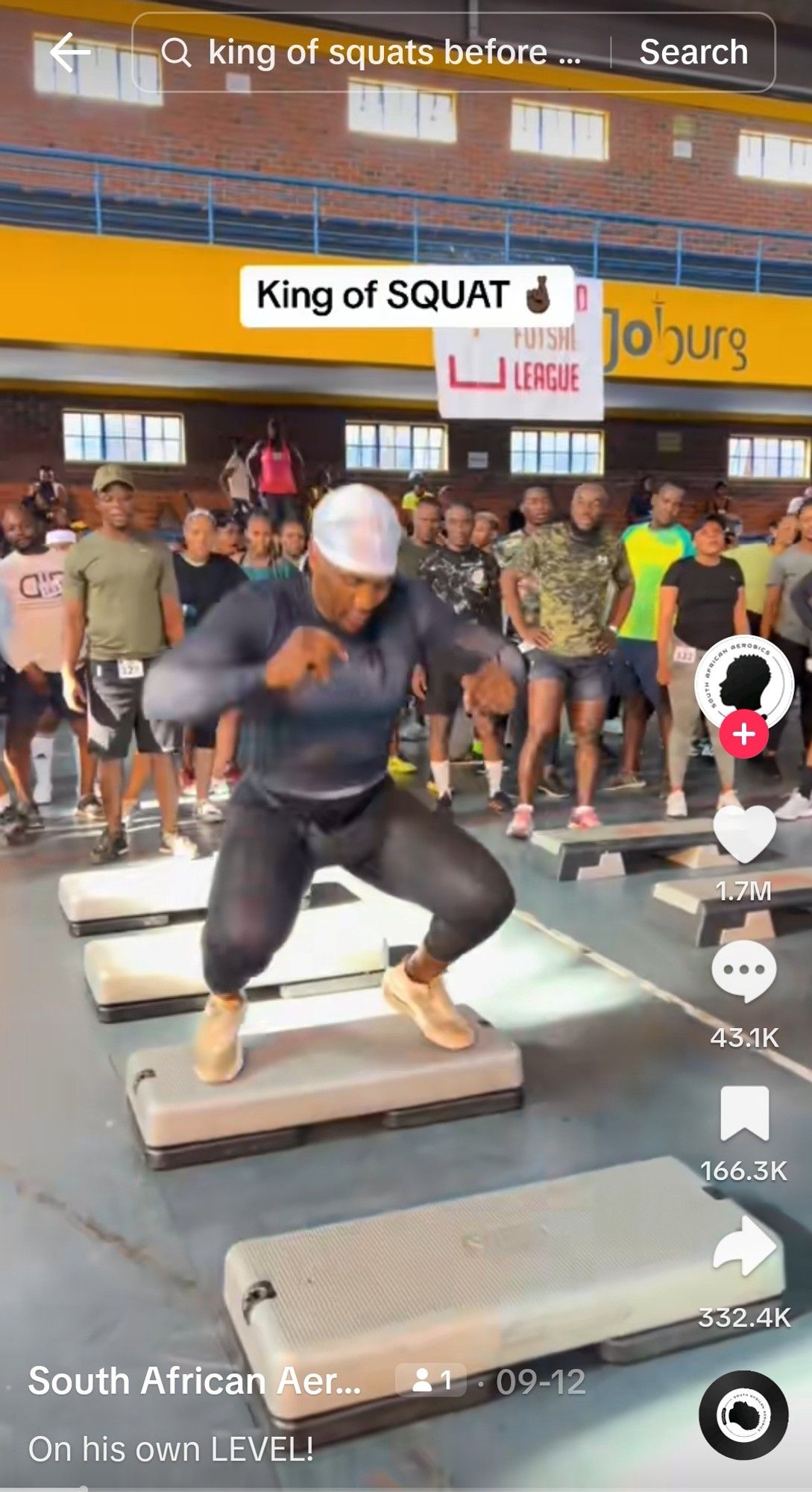 WATCH: King of Squat, Nkululeko Dlamini goes viral for doing what he ...