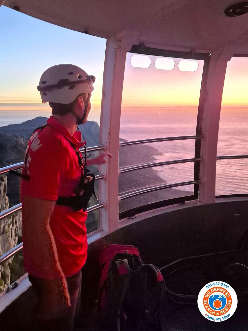 Hiker allemand blessé lors d'une chute sur la montagne de la Table, jeune sauvée