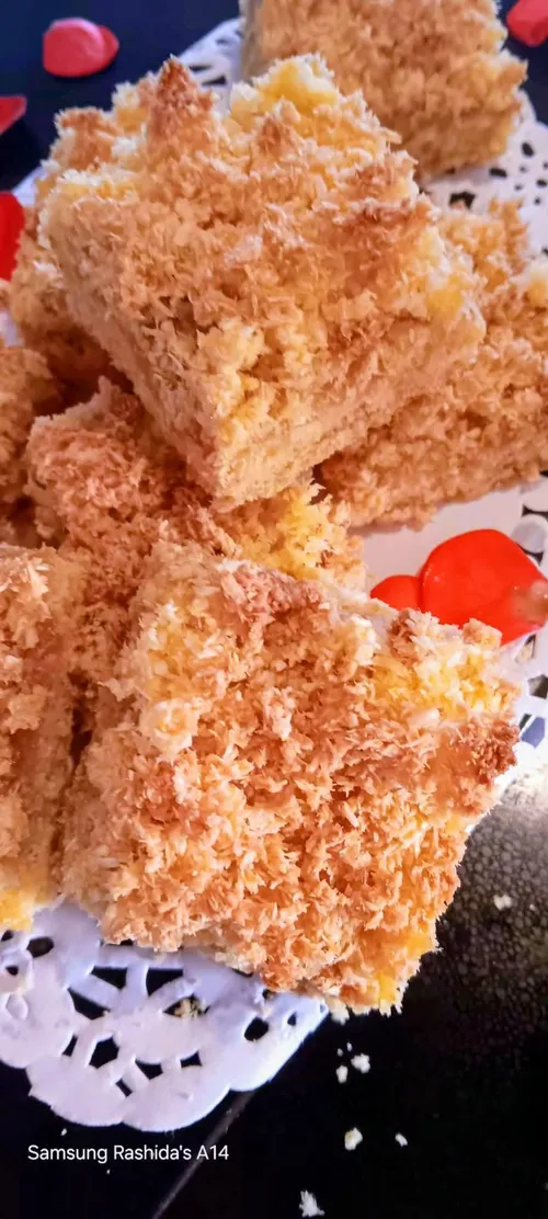 Energise your tea time with delightful Coconut Slices