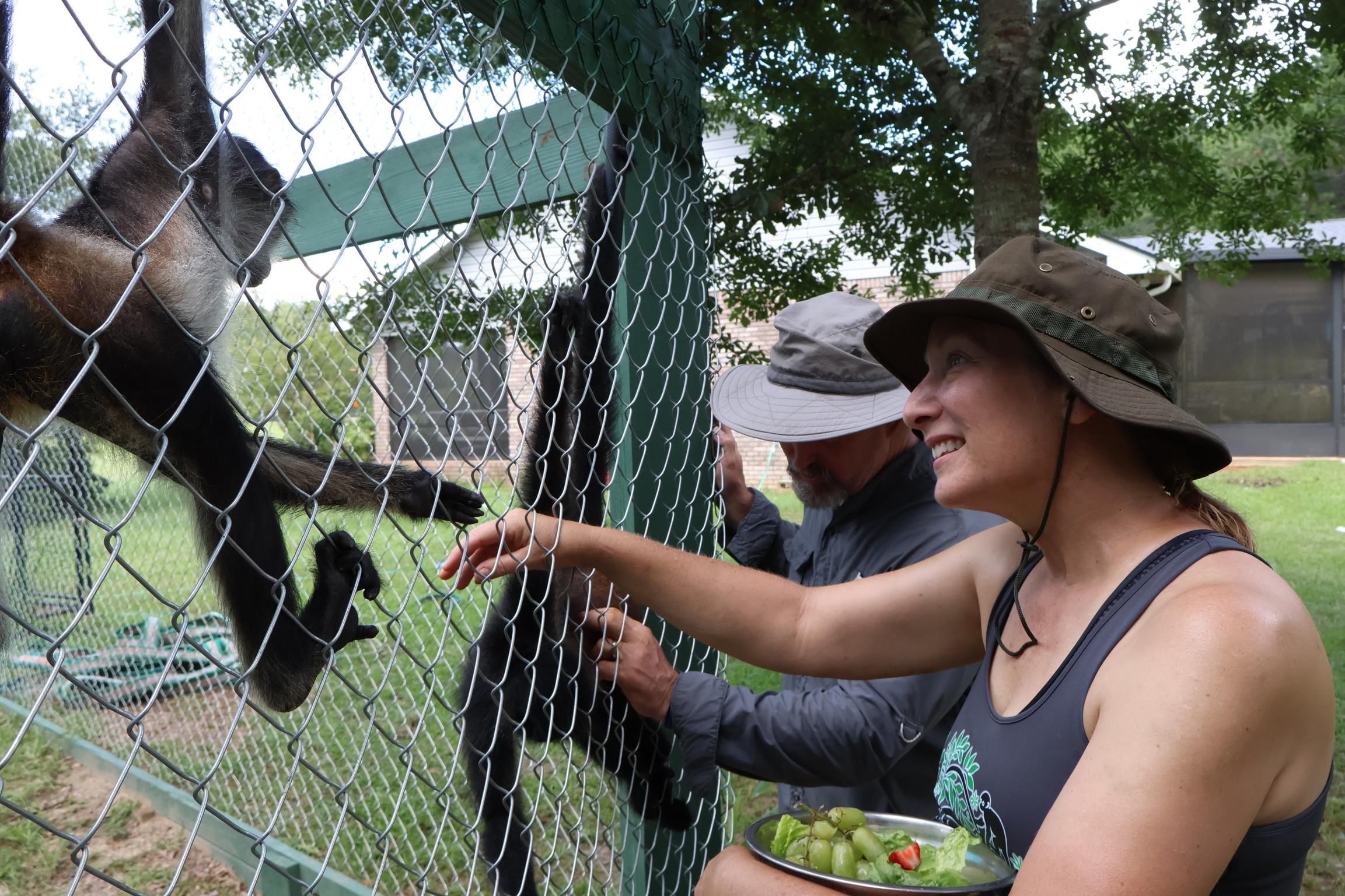 She built a sanctuary for monkeys. It’s now a haven for veterans with PTSD